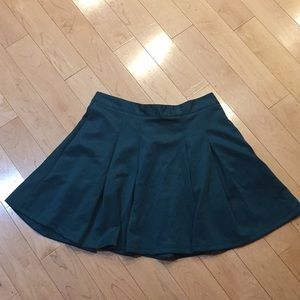 Teal babydoll skirt size L